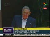 Raúl Castro: Partido Comunista Cubano defiende la Revolución