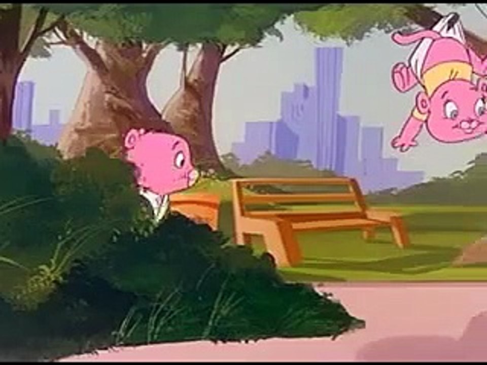 PANTERA ROSA E HIJOS: ERROR COLOR EN LA COLA DE PINKY Y FONDO REPETITIVO