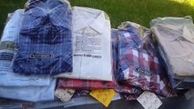 Vintage new NOS Mens Flannel and Dress  shirts 70's 80's ebay