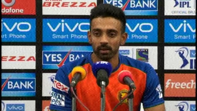 IPL 9 MI vs GL Dhawal Kulkarni Reacts on Gujarats 3rd Consecutive Win