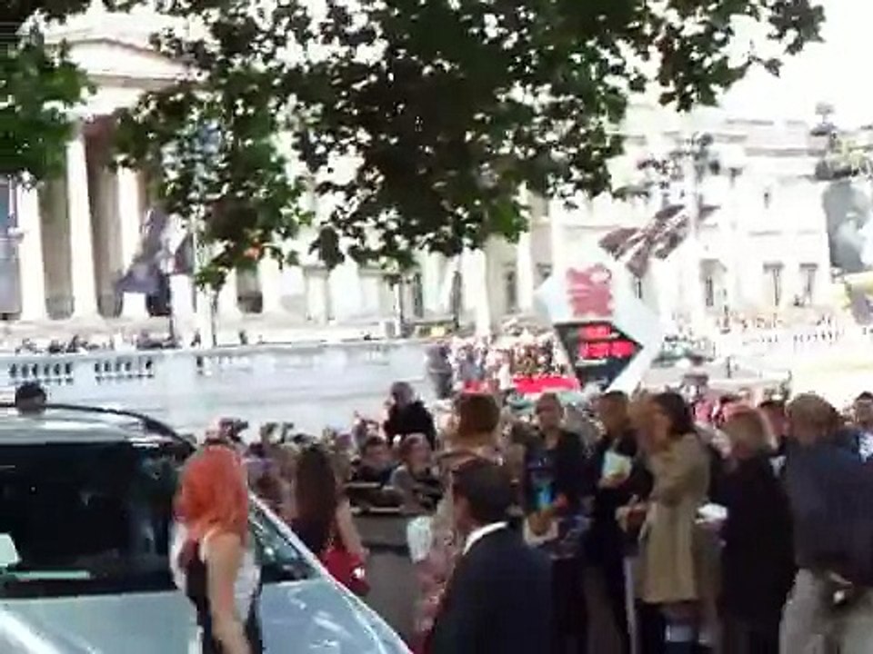 BONNIE WRIGHT AND NATALIA TENA  Deathly Hallows Part 2 Premiere London