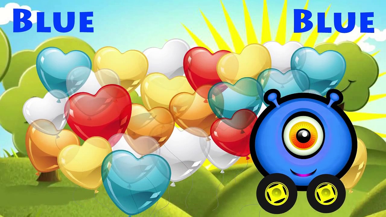 Learn Colors with Monster Trucks for Children Kids Surprise  3D Toys Color Balls