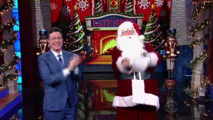 Santa Est Un Droit Jolly Ol Loup-Garou