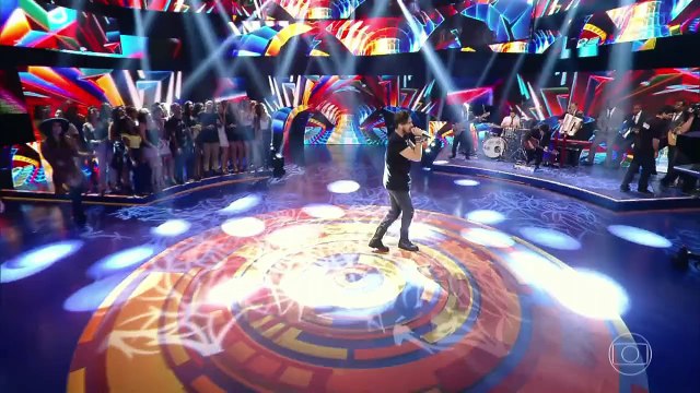 Luan Santana canta Cê Topa? no Caldeirão do Huck