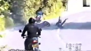 Motorbike Stunts and Crashes.......D`oh