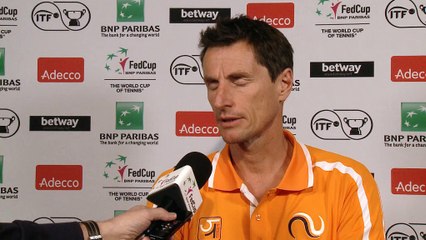 Fed Cup - Les Pays-Bas pas confiants pour le double