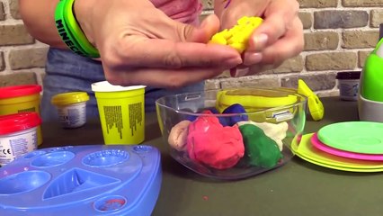Çocuk filmi - Play-Doh hamurundan yemek yapıyoruz