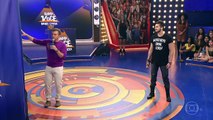 Luan Santana surpreende fã no 'Caldeirão do Huck'