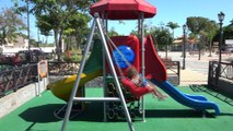 Tainá Lídia com 1 ano e 8 meses brincando na Praça “As Primaveras” em Barra de São João - Casimiro de Abreu - RJ. HD 1080p.