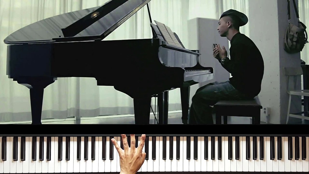 TAEYANG - WEDDING DRESS (Piano Tutorial) *SUPER EASY*