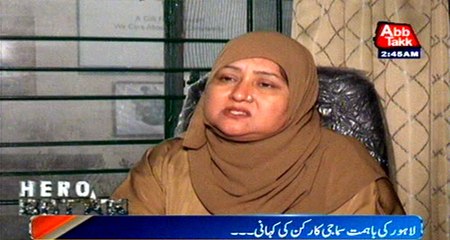 Hero AbbTakk Robina: Lahore brave social worker