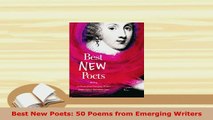 Download  Best New Poets 50 Poems from Emerging Writers  Read Online