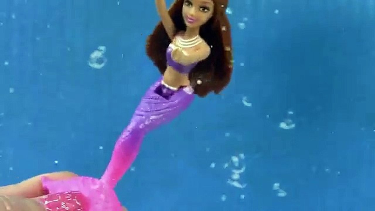 Trapped Mermaid P- 1 Barbie Mini Doll Series The Pearl Princess Sisters Friends