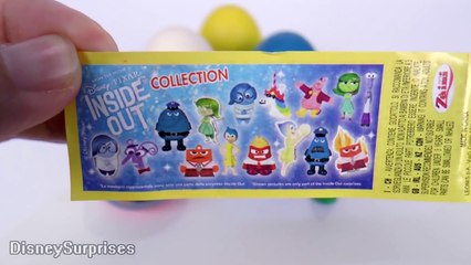 Play Doh Surprise Eggs Peppa Pig Inside Out Spiderman Kinder Egg