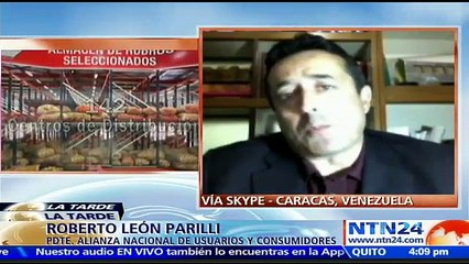 "El gobierno destruyó la industria alimentaria": Pdte. de Alianza Nacional de Usuarios y Consumidores en NTN24