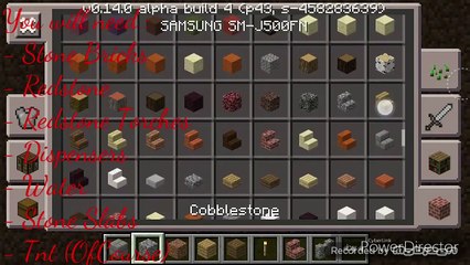 How to build a RapidFire Tnt cannon 0.14.0 Minecraft pe