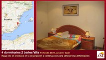 4 dormitorios 2 baños Villa se Vende en Portalada, Elche, Alicante, Spain