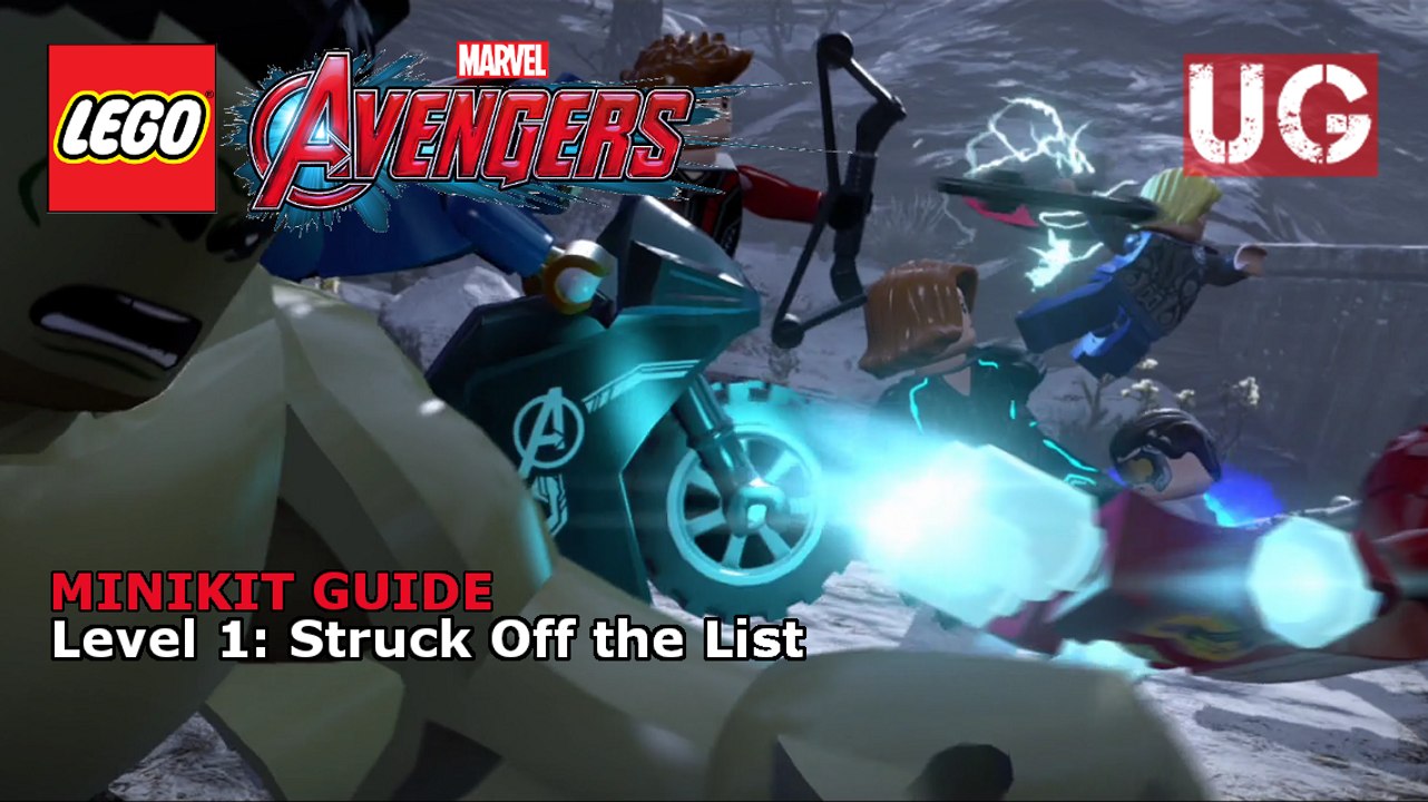 LEGO Marvel's Avengers - Level 1: Struck Off the List Minikits Guide