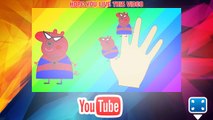 Peppa Pig SpiderMan Finger Family Nursery Rhymes Lyrics Song Daddy Finger