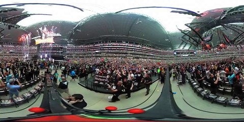 Get an eagles eye view of WrestleMania 32 in 360°!
