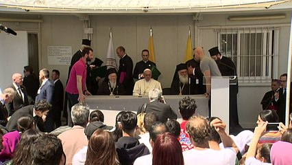 Papa acolhe refugiados muçulmanos