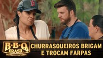 Briga entre churrasqueiros esquenta a disputa