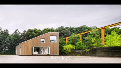 Une maison construire avec des containers