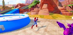 GTA V Playground Pool Fun Colors Balls Spiderman Hulk & Mickey Mouse   Disney Pixar Cars...