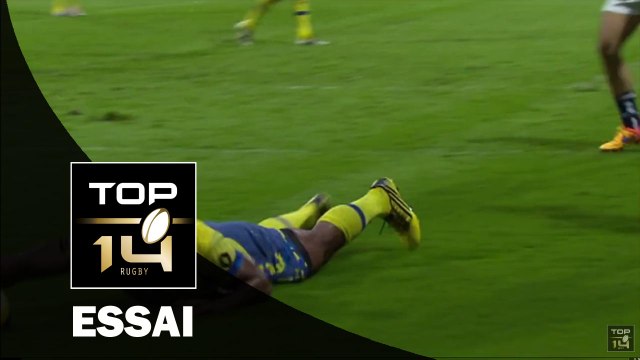 TOP 14 – Clermont - Agen : 38-10 Essai Noa NAKAITACI (CLE) – J21 – Saison 2015-2016