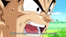 Vegeta finds out Whis is stronger than Beerus