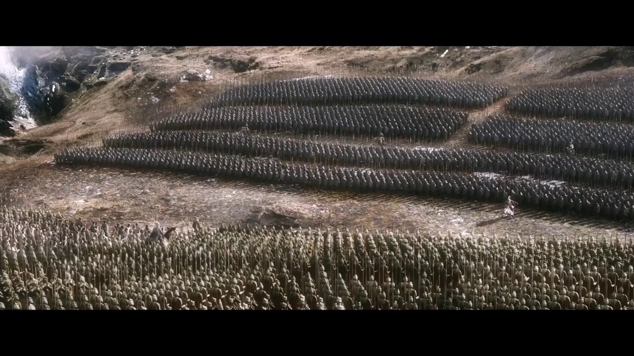 Dáin II Ironfoot Arrives - The Hobbit- The Battle of the Five Armies - HD