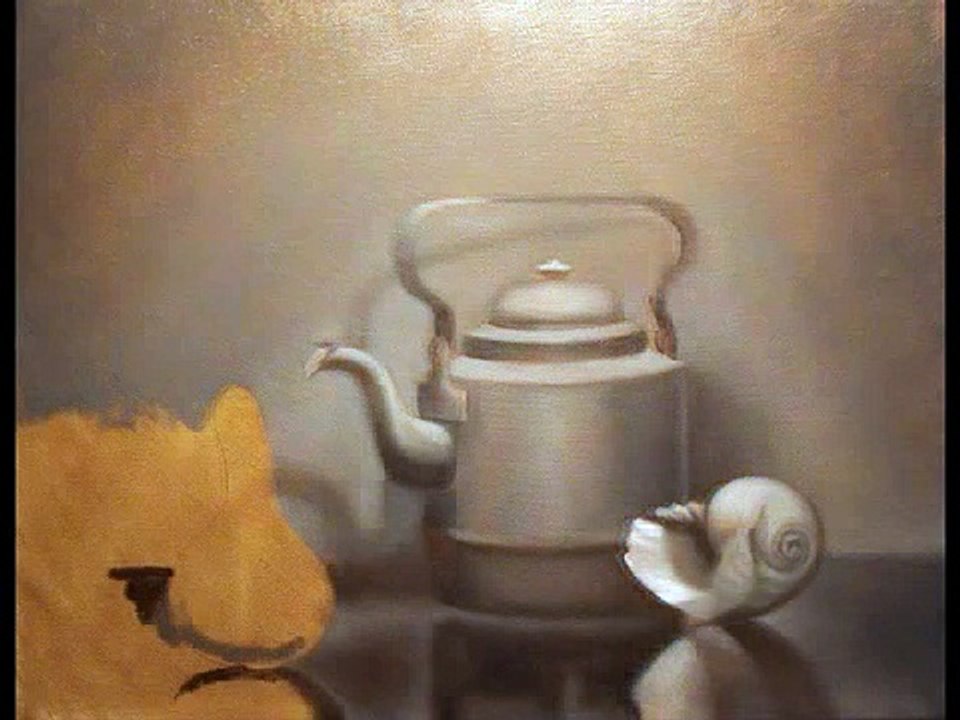 Underpainting Techniques - Demonstration Four - Copper Pot