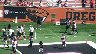 Video highlights from the Oregon State Beavers spring football game