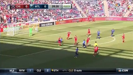 Kennedy Igboananike Goal HD - Chicago Fire 1-0 Montreal Impact  - 16-04-2016 MLS
