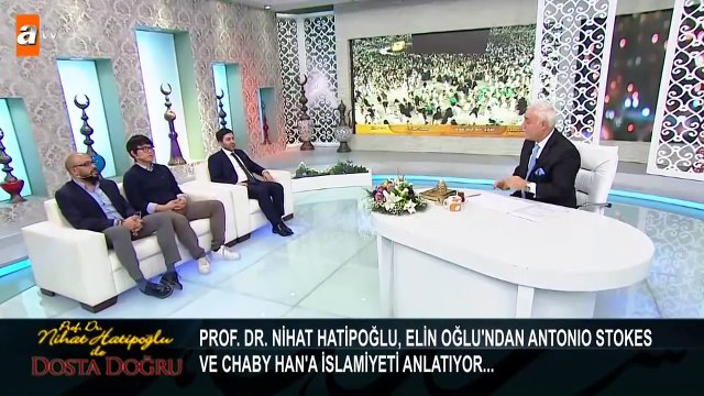 Prof. Dr. Nihat Hatipoğlu Antonio Stokes ve Chaby Hana İslamiyeti anlatıyor - atv