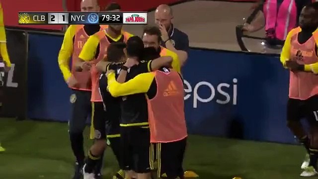 Justin Meram Goal HD - Columbus Crew SC 3-1 New York City FC - 16-04-2016 MLS