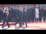 Erdoğan'a Tokyo'da resmi karşılama töreni yapıldı