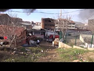 Sobadan çıkan yangında 4 gecekondu kül oldu