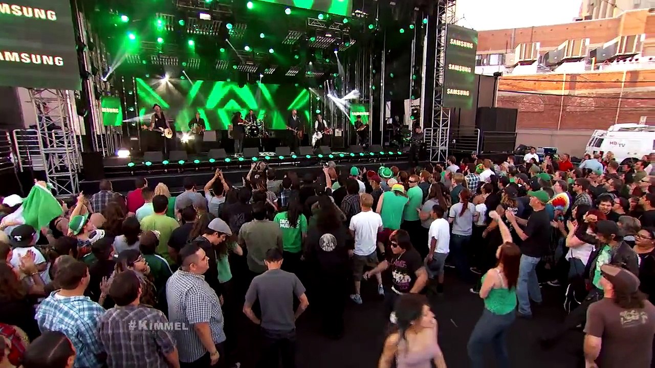 Flogging Molly Performs Drunken Lullabies