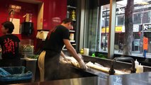 Lanzhou Noodle Soup - Chinese fast-food restaurant Chinatown Montreal Canada