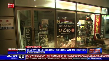 Gempa di Jepang, 2 WNI Terluka