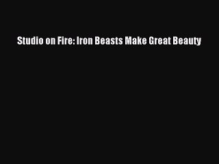 Download Studio on Fire: Iron Beasts Make Great Beauty PDF Online