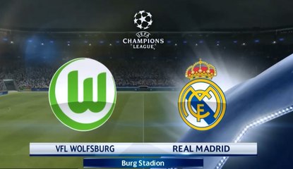 Real Madrid vs Wolfsburg 3-0 - Champions League 2016 Cuartos FIFA 16