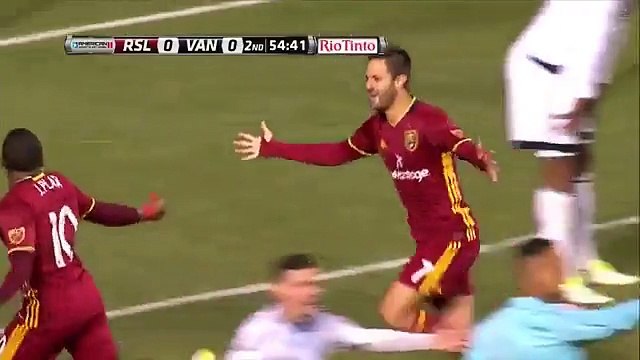 Burrito Martinez Goal HD - Real Salt Lake 1-0 Vancouver Whitecaps FC - 16-04-2016 MLS