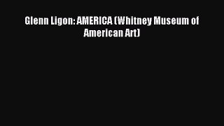 Read Glenn Ligon: AMERICA (Whitney Museum of American Art) PDF Online