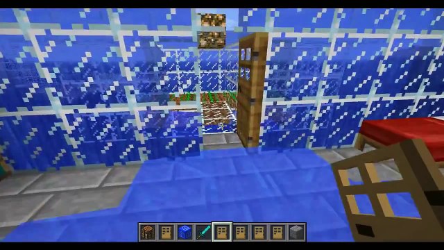 PopularMMOs Jen and Pat Minecraft Mod Showcase Instant Underwater House Mod Review