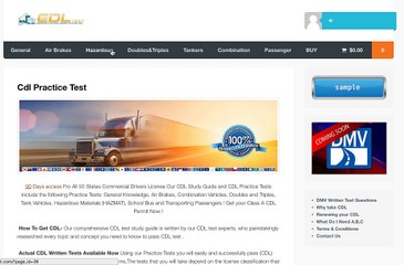 Alabama CDL Practice Test  copy 13
