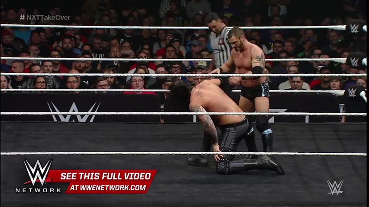 Austin Aries makes his NXT debut against Baron Corbin  NXT TakeOver  Dallas on WWE Network