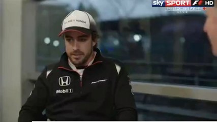 Fernando Alonso & Martin Brundle - Interview - Chinese GP 2016