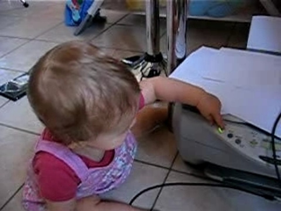 Loulou et l'imprimante